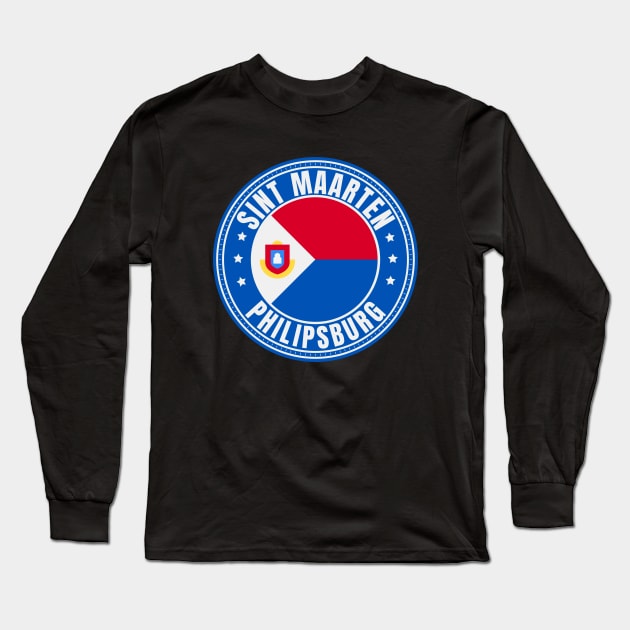 Philipsburg Long Sleeve T-Shirt by footballomatic